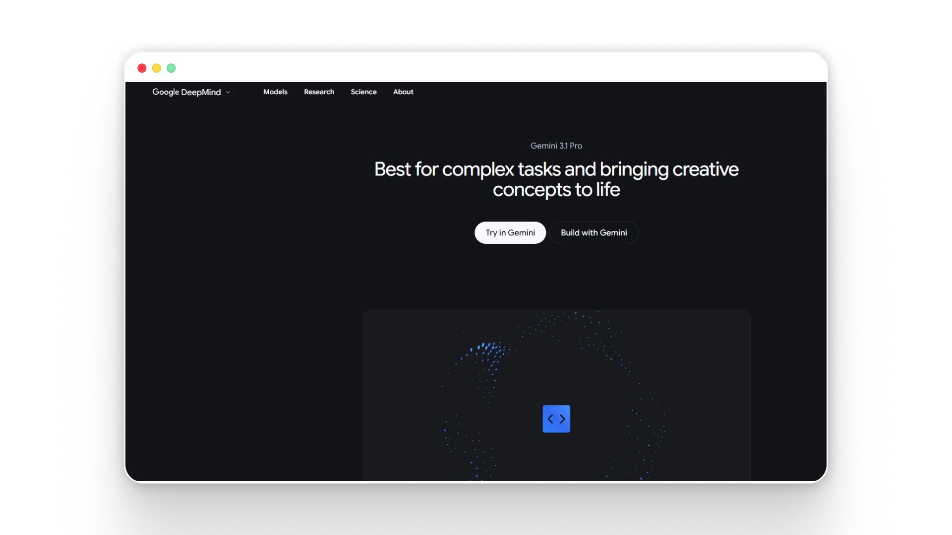 Gemini 3.1 Pro by Google DeepMind