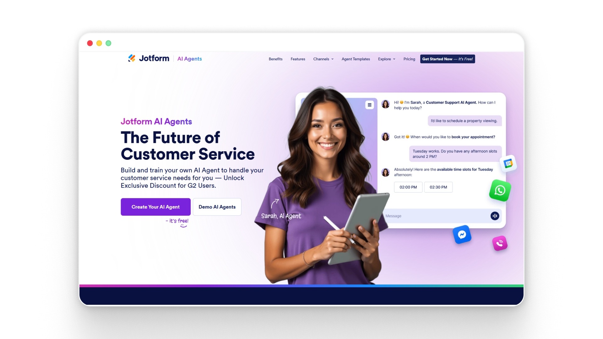 Jotform AI Agents 
