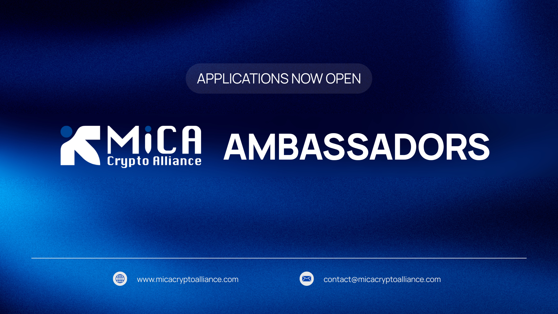 Introducing the MiCA Crypto Alliance Ambassador Programme