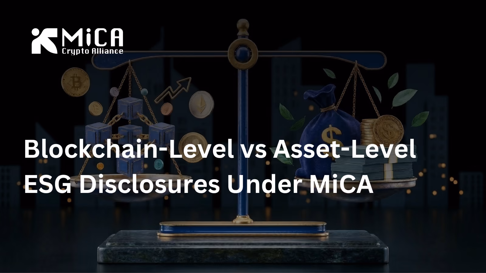 Can MiCA ESG Disclosures Be Network-Level?