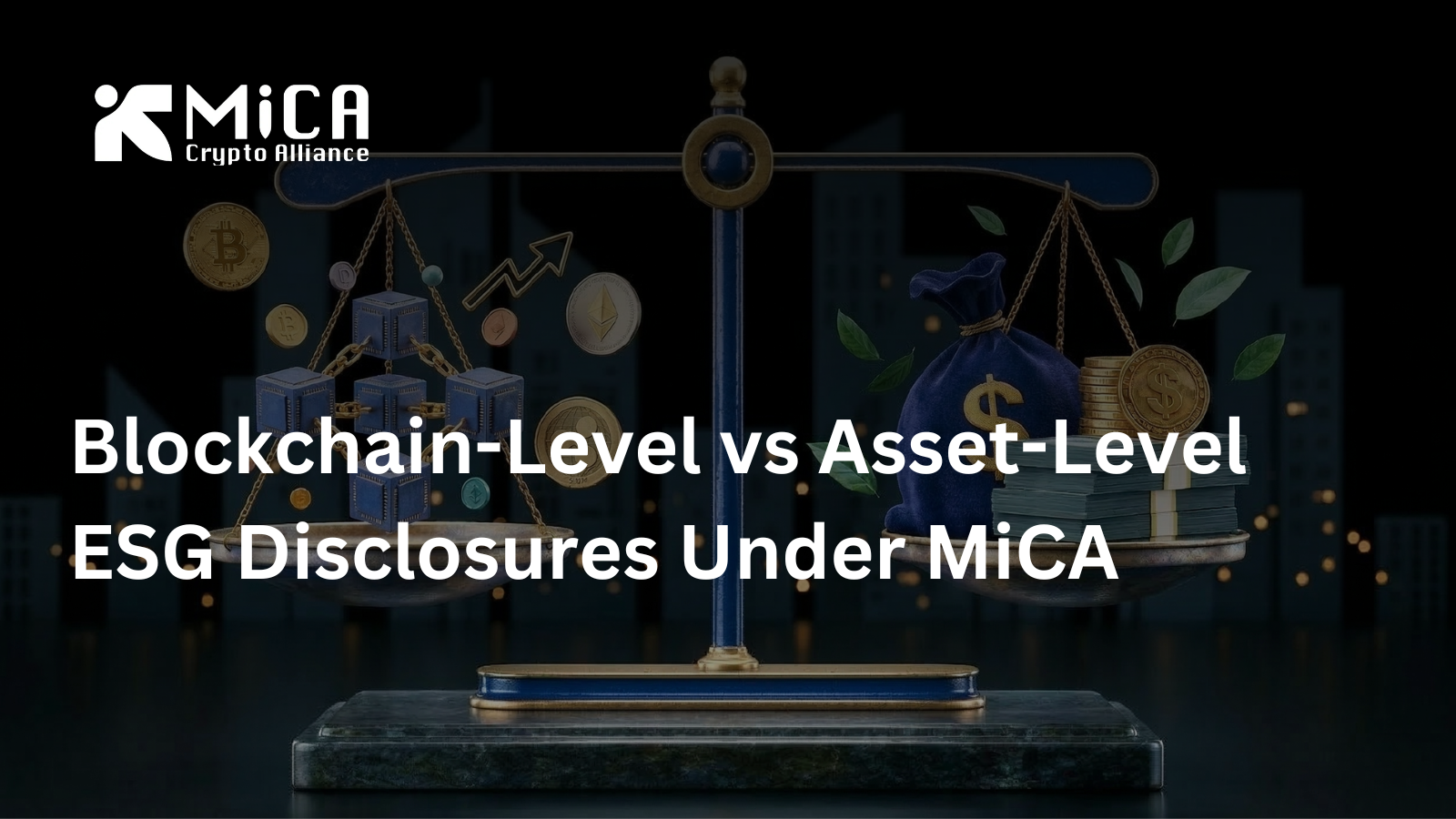 Can MiCA ESG Disclosures Be Network-Level?