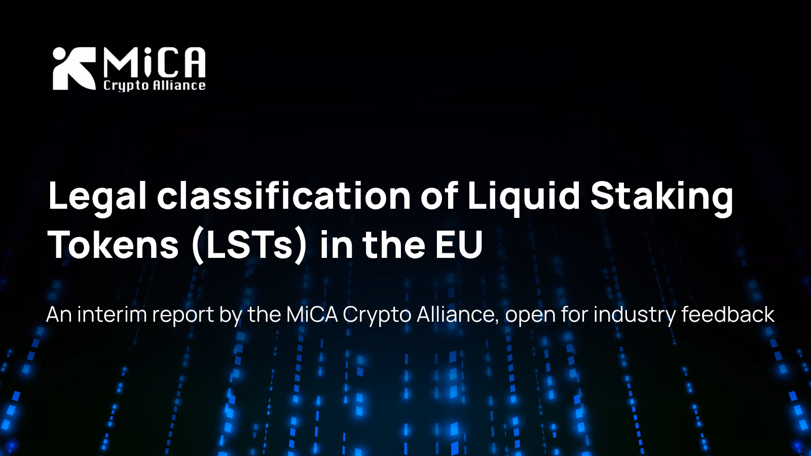 Legal Classification of Liquid Staking Tokens in the EU (Updated Again)