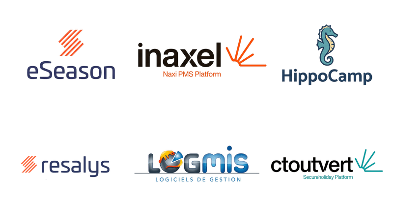 Logiciels PMS connectés à Luna, la réceptionniste IA de Tess Consulting