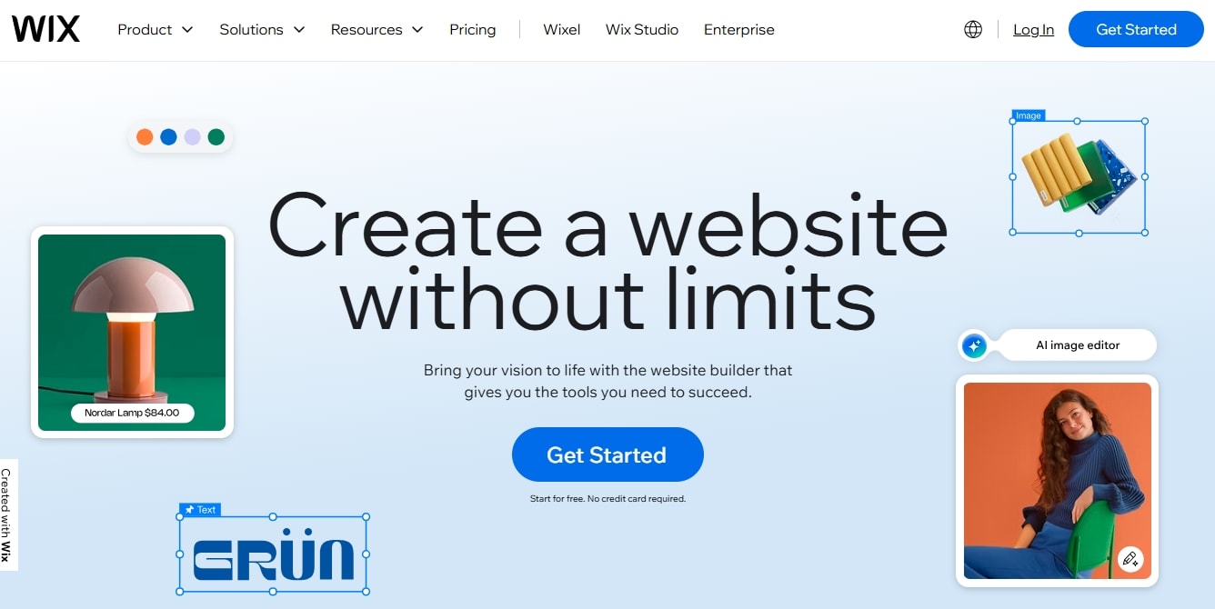 generating tools with landing pages actions