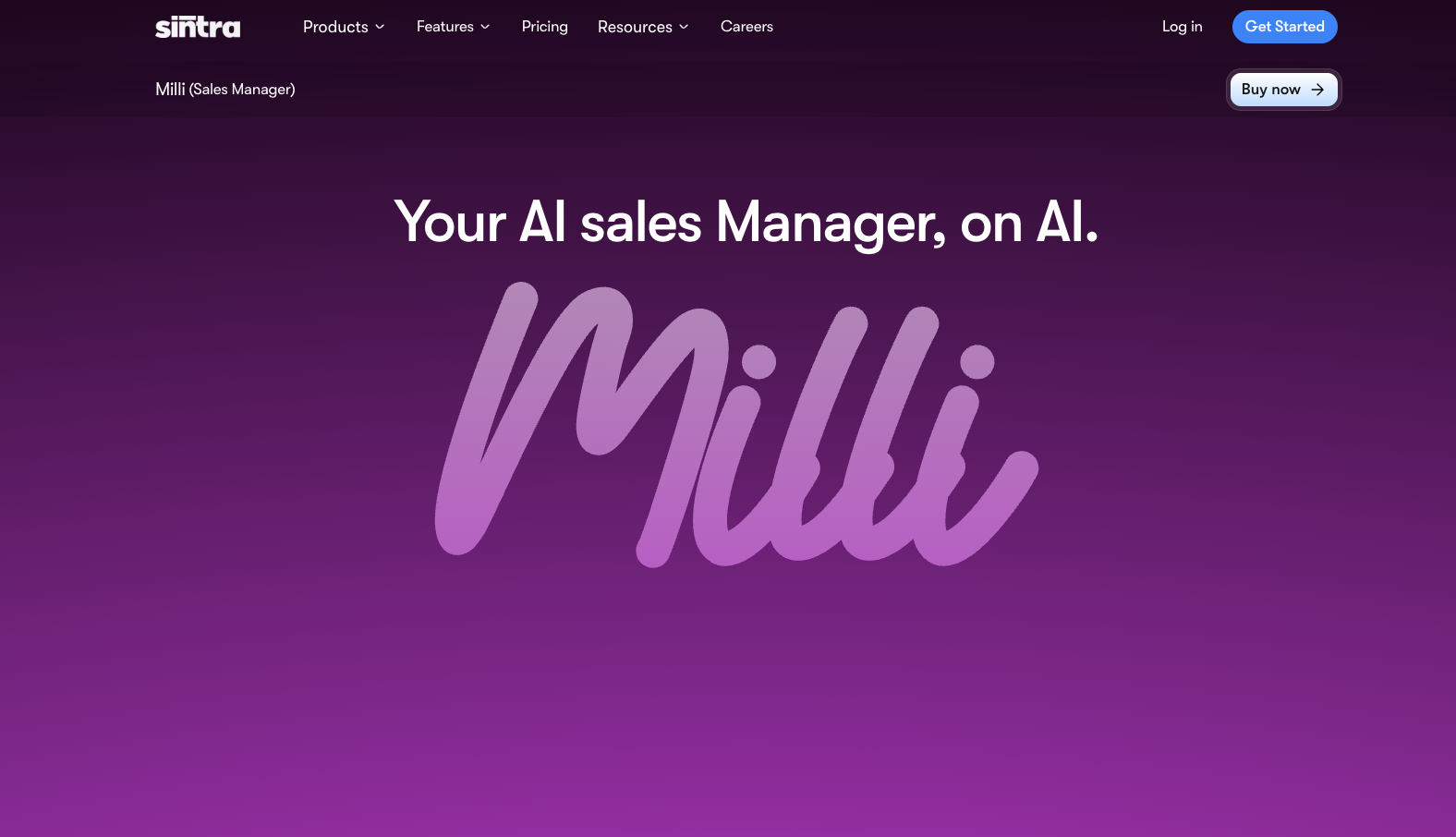 sintra-ai-sales-manager-milli