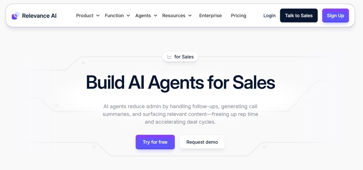 ai sales agent for sales forecasting