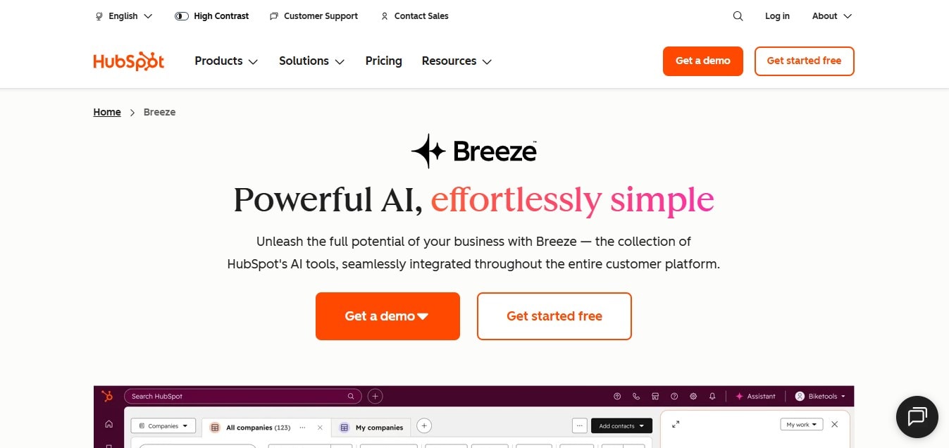 hubspot ai driven segmentation