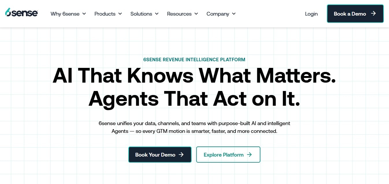 6sense ai customer segmentation
