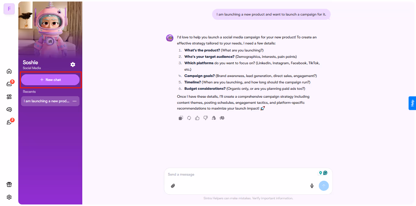 ai workflow automation with soshie content