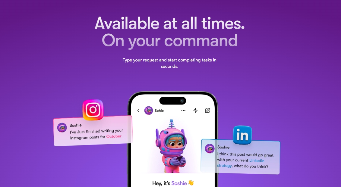 soshie to manage social media