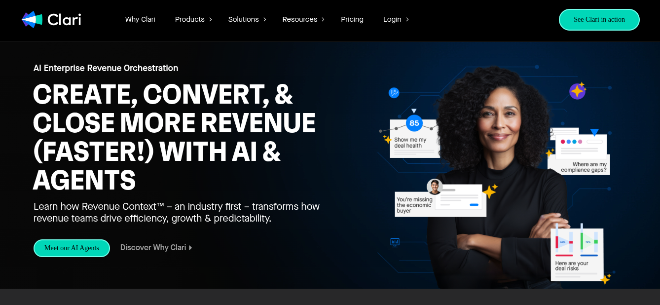 clari ai sales agent