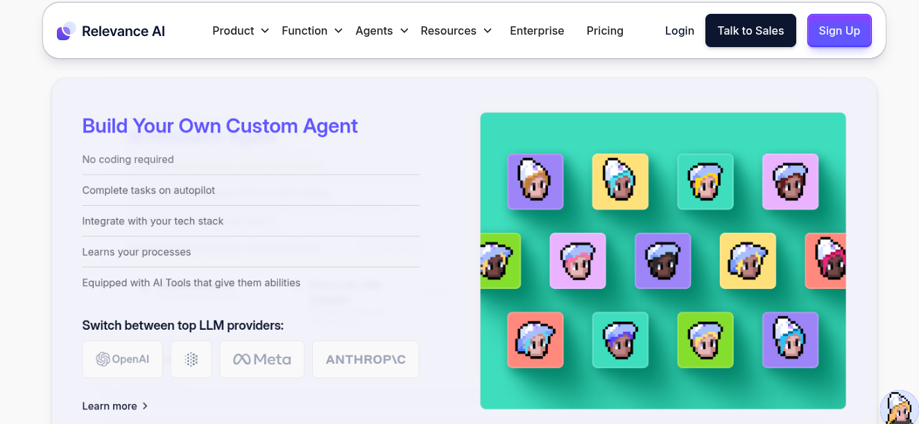 relevance ai sales agent