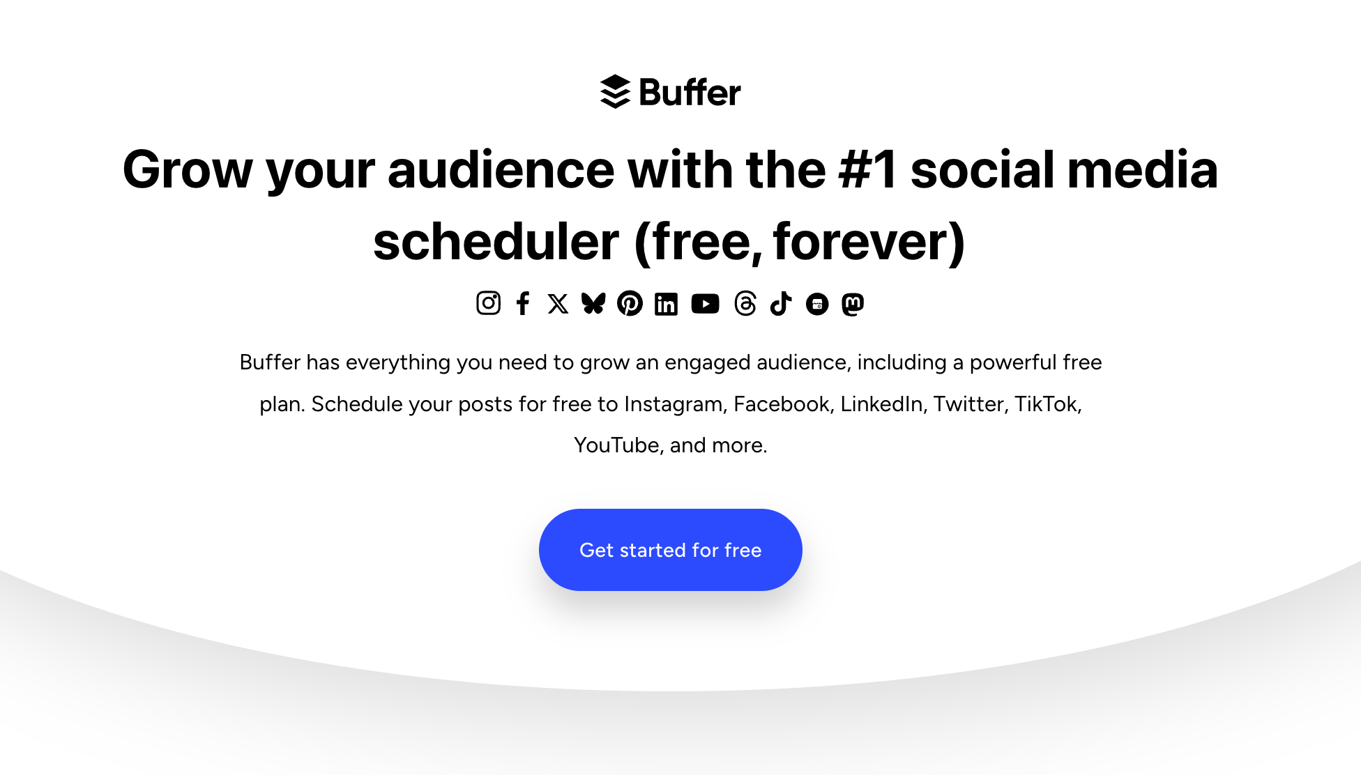 buffer social media scheduler