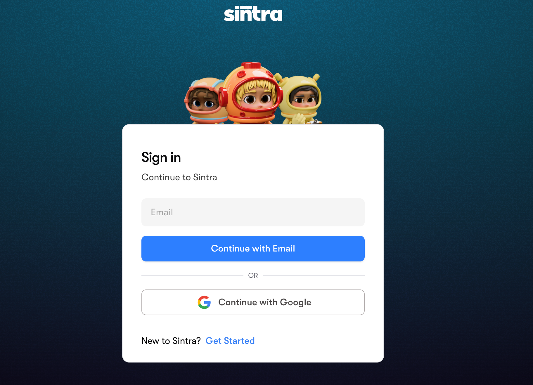 login-page-sintra-ai