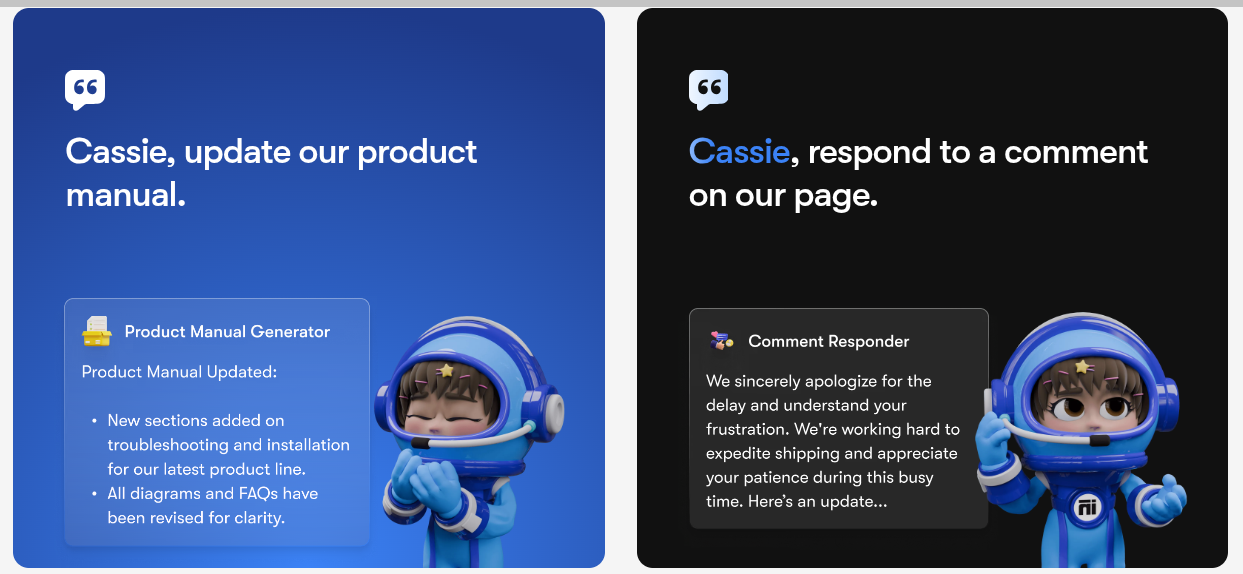 customer support in ai copywriting