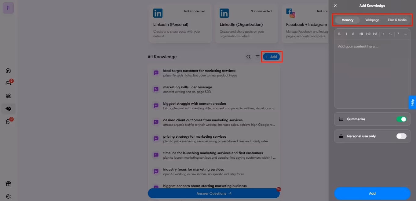 knowledge setup for enhancing employee engagement