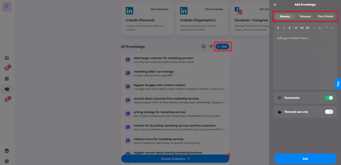 knowledge setup for enhancing employee engagement