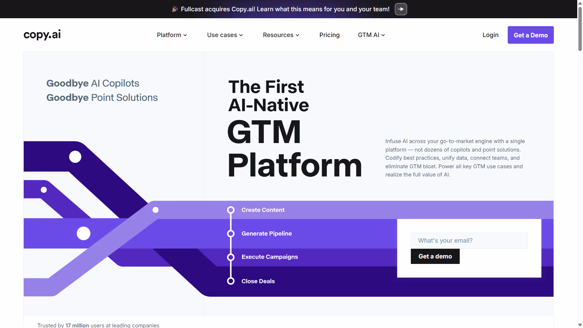 copy ai for content writing and creation