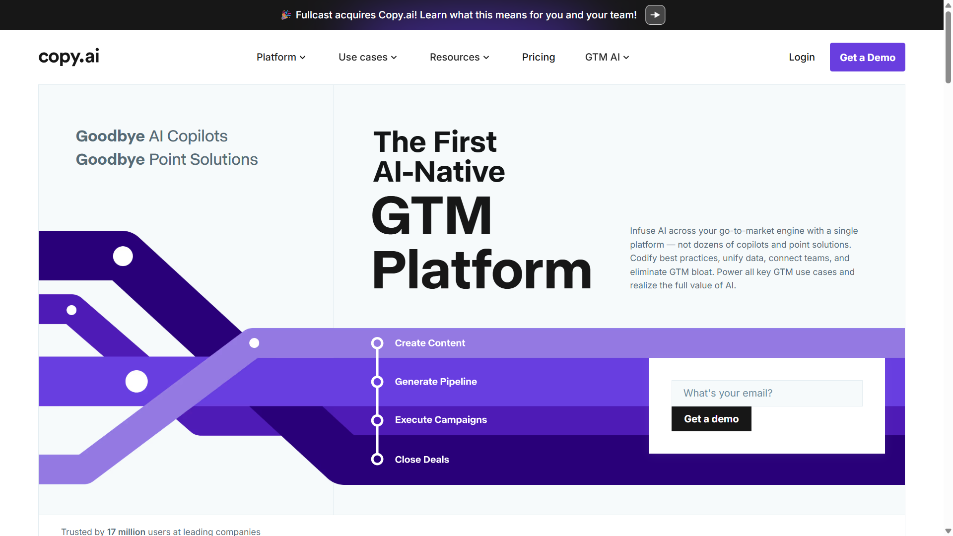 copy ai for content writing and creation