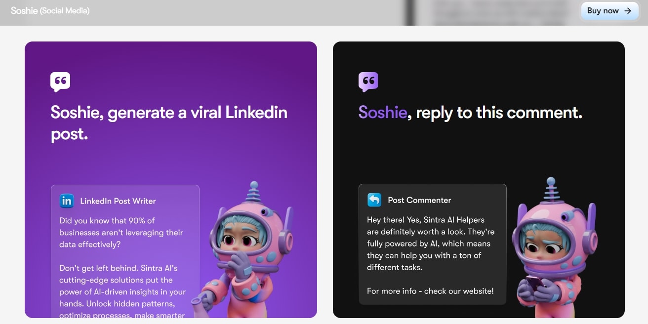 ai assistant for social media management