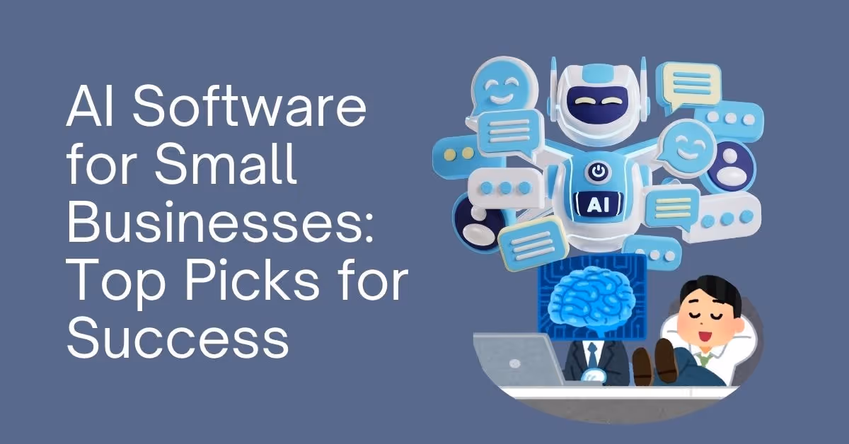 top ai software for small business