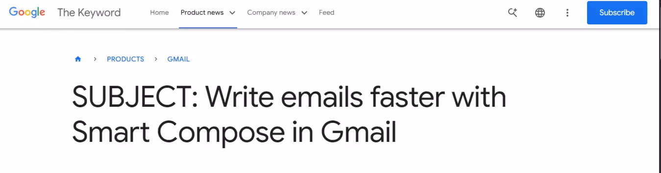 google compose ai for customer support