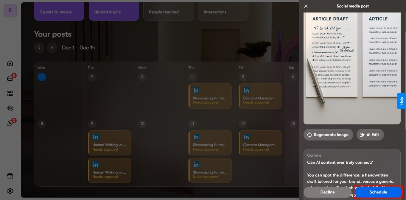 social media manager soshie