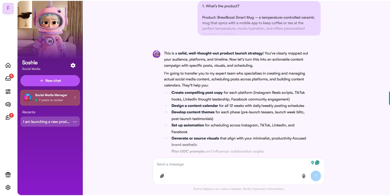 social media management soshie