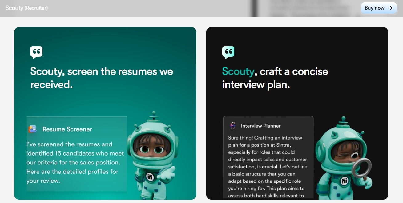 ai powered recruiter from sintra ai