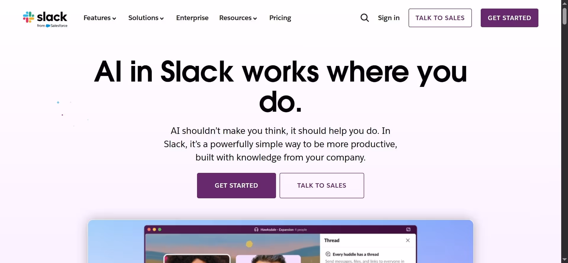 slack ai for hybrid teams