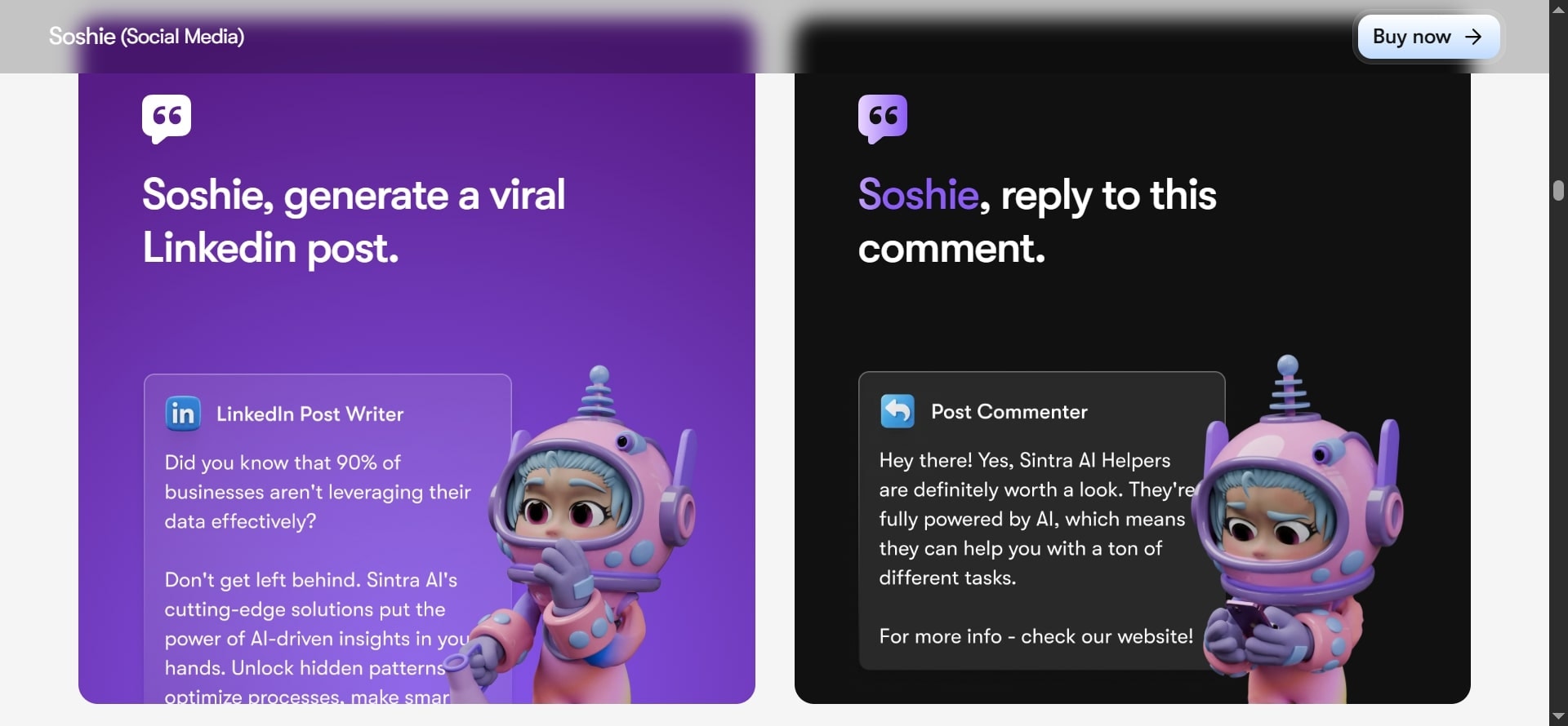 sintra ai soshie for hybrid teams