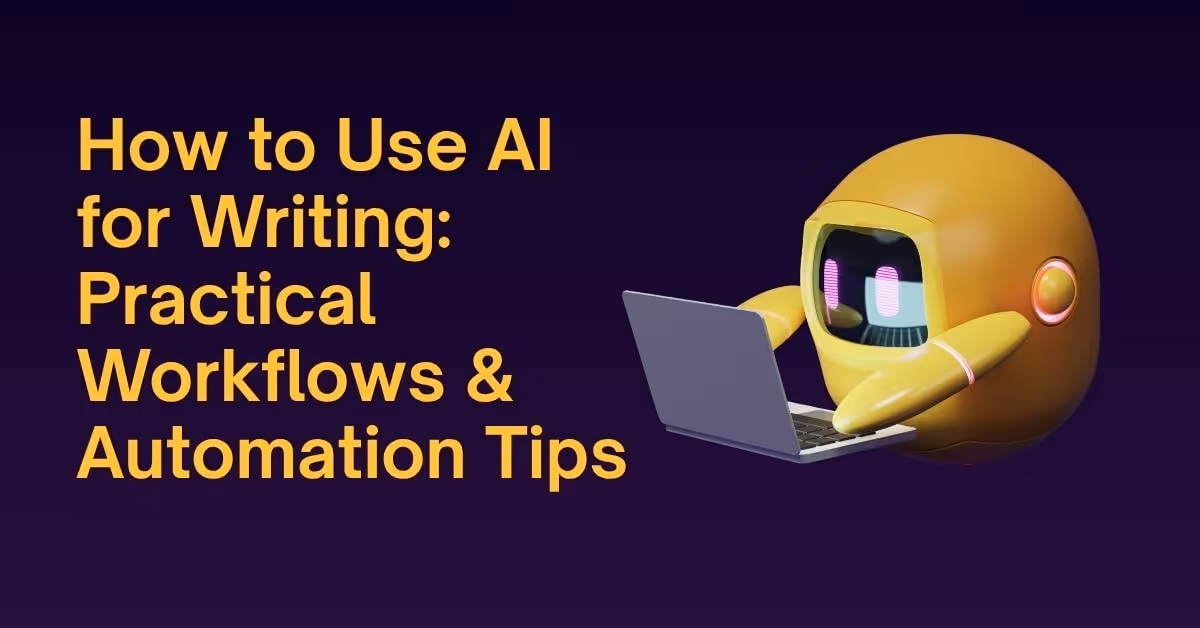 how to use ai for writing