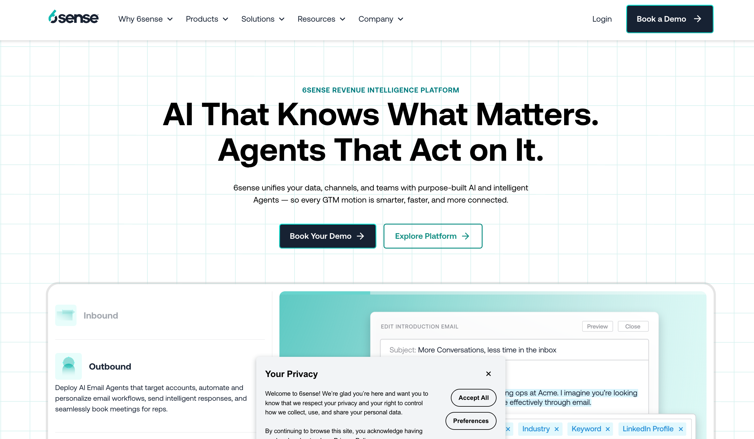 6sense for revenue and lead intelligence