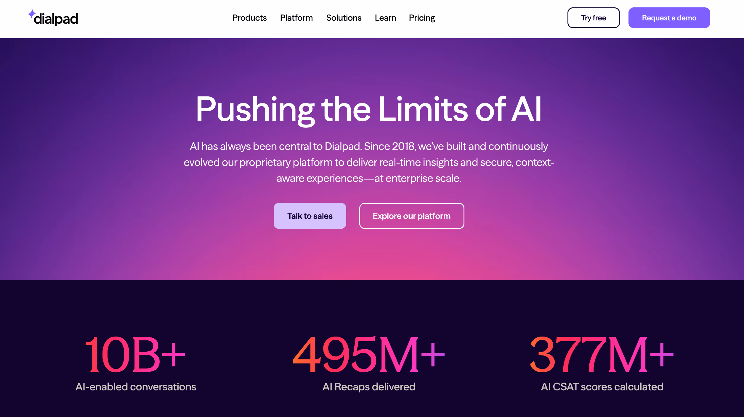 dialpad ai for clear business and sales communications 