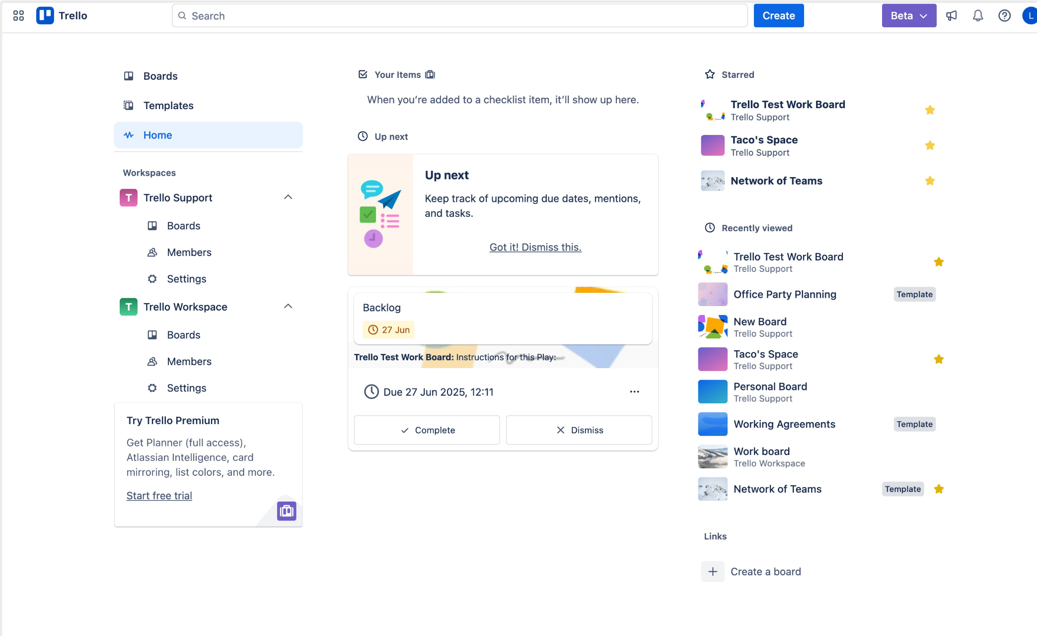 trello with kanban view inferface for efficient project management