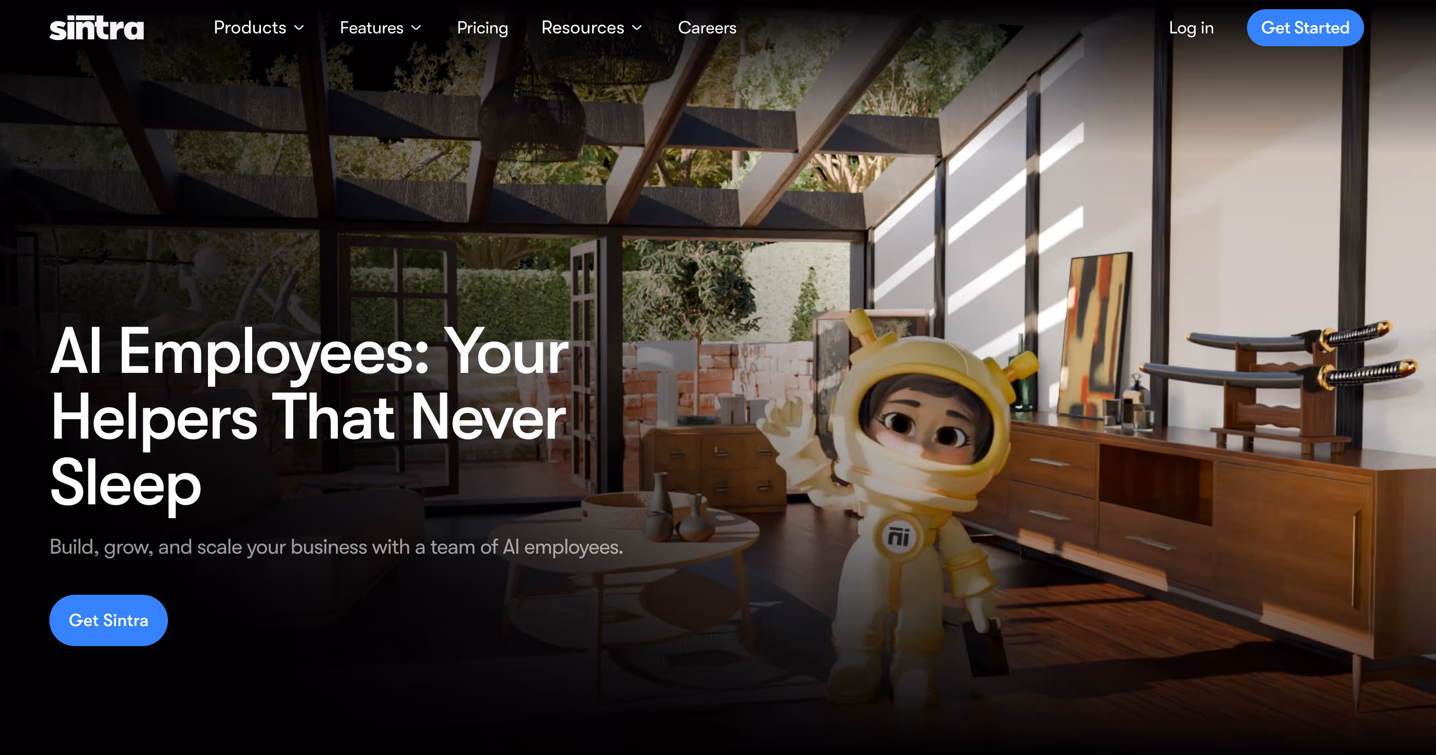 sintra ai for small businesses with specialized ai employees