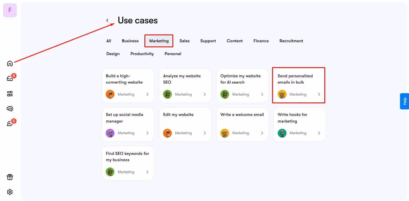 ai write me an email for personalization