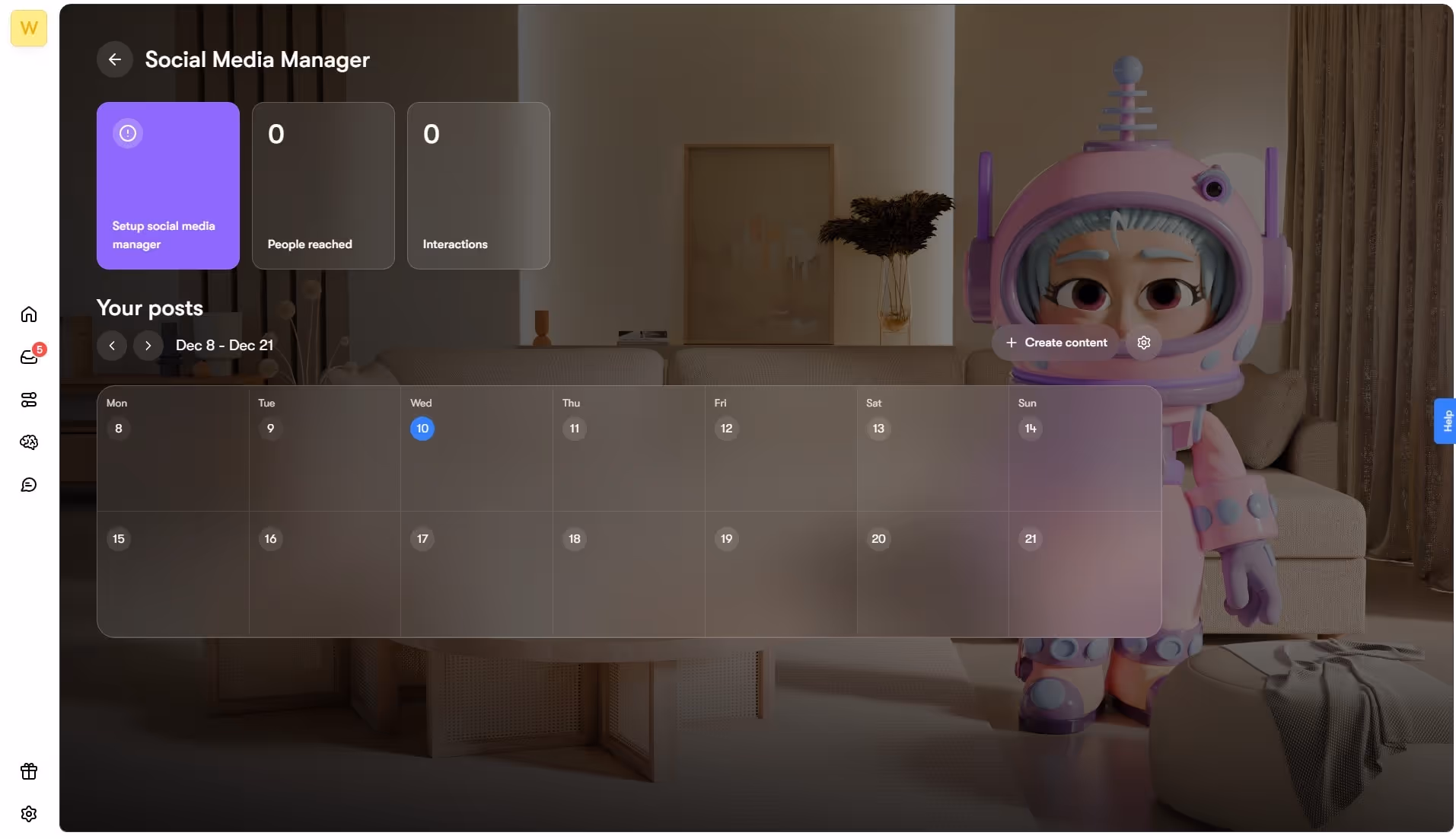schedule ai post for social media