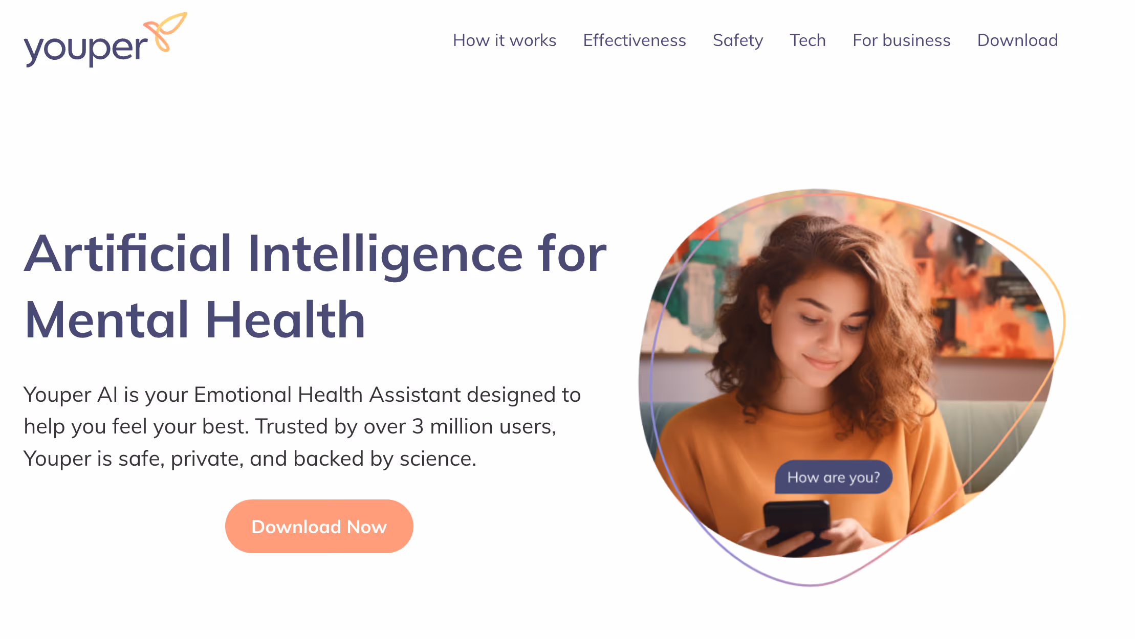 youper ai mental health companion for mood tracking