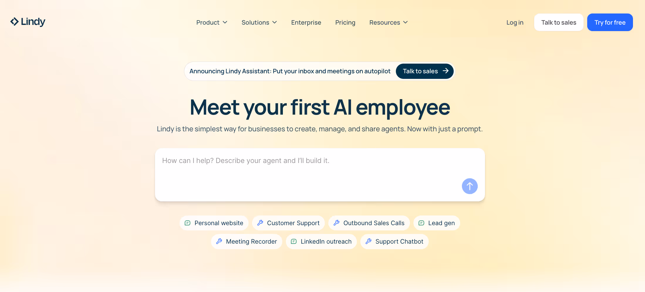 lindy ai executive assistant for email and meetings