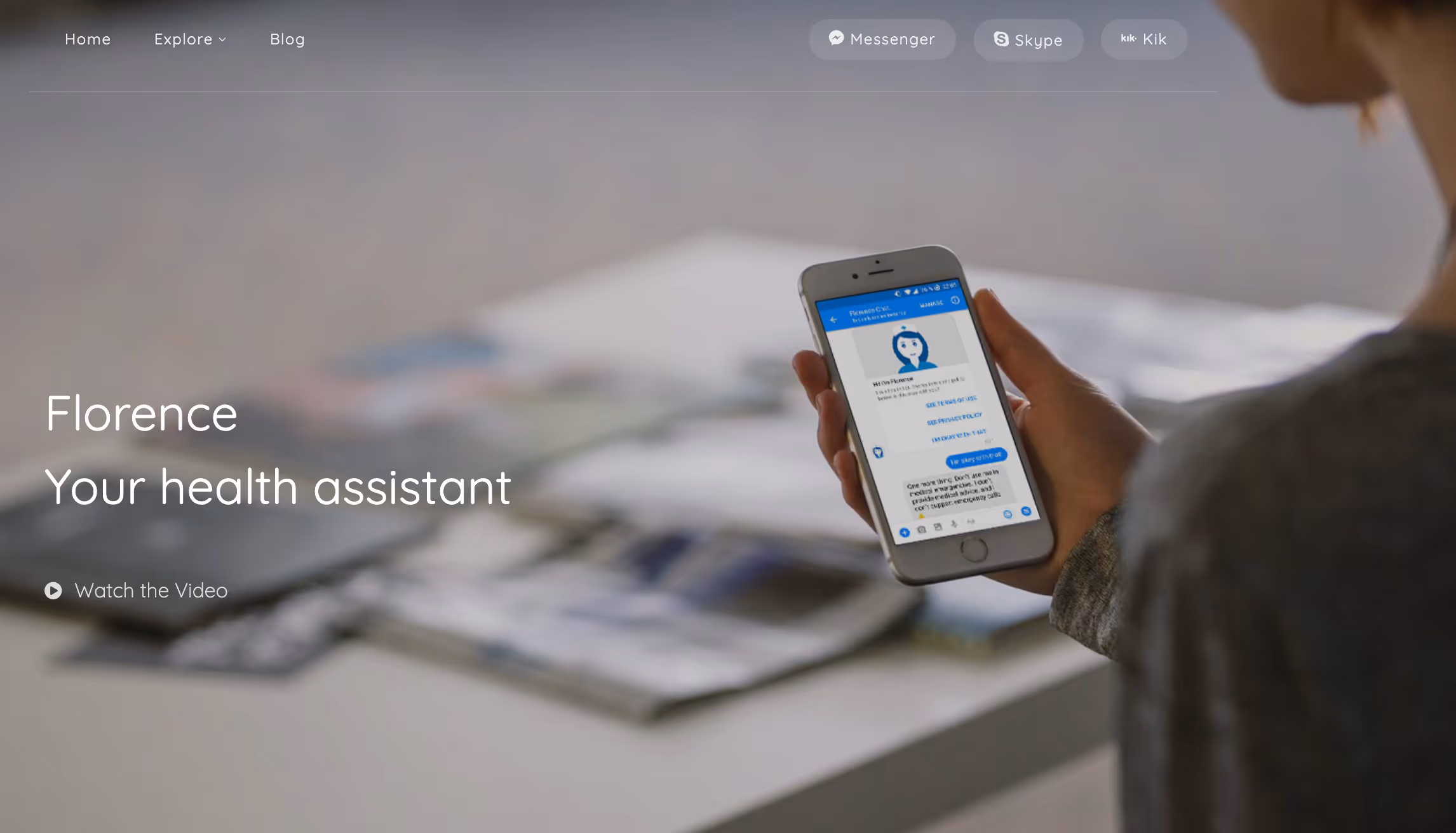 florence health assistant for medication reminders and tracking
