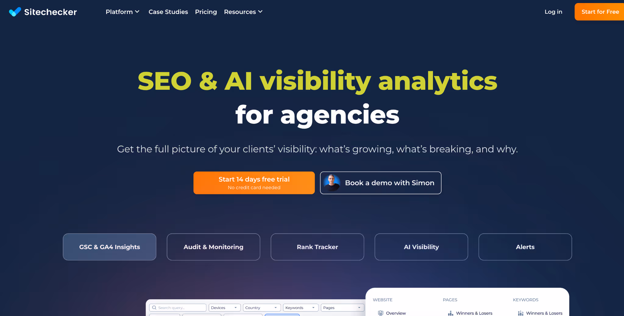 sitechecker seo auditing tool for ecommerce websites