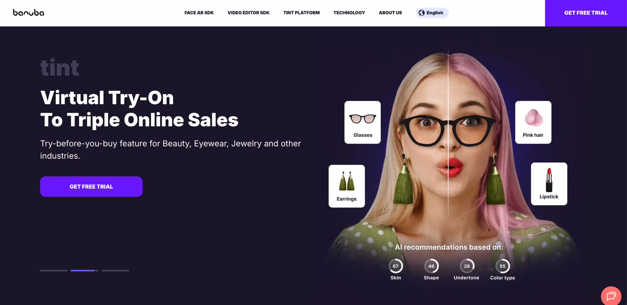 banuba ar try-on for online shopping