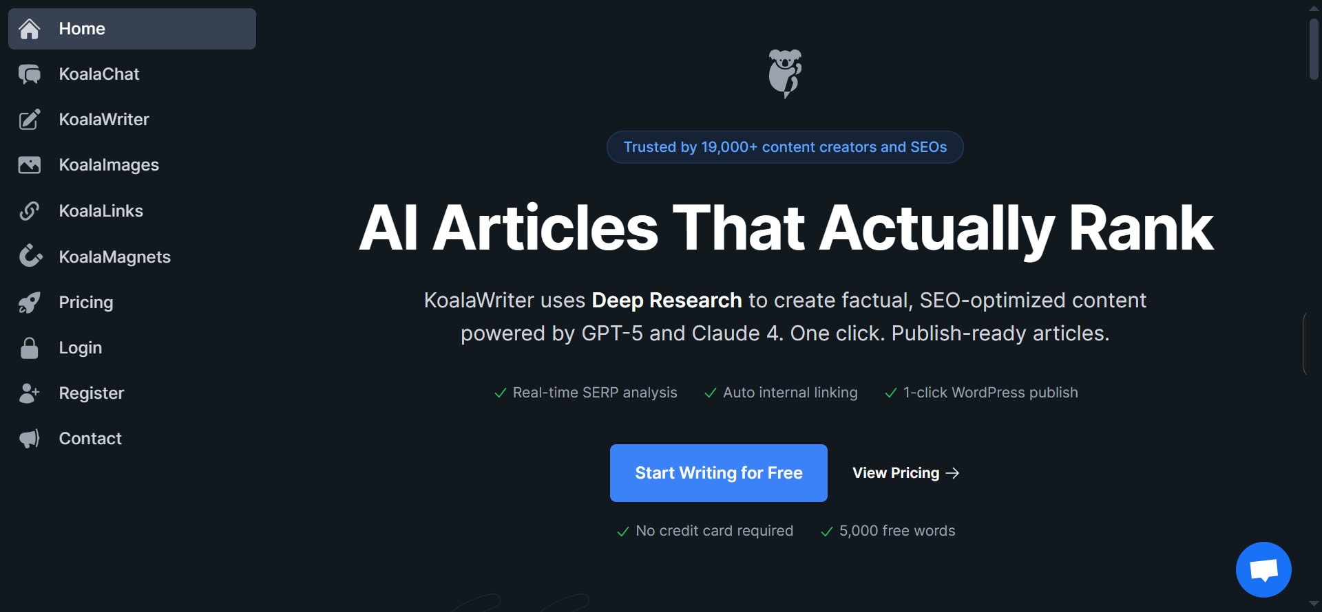 koala ai seo audit tool