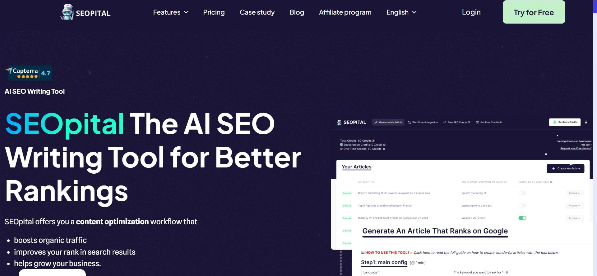 seopital ai seo audit