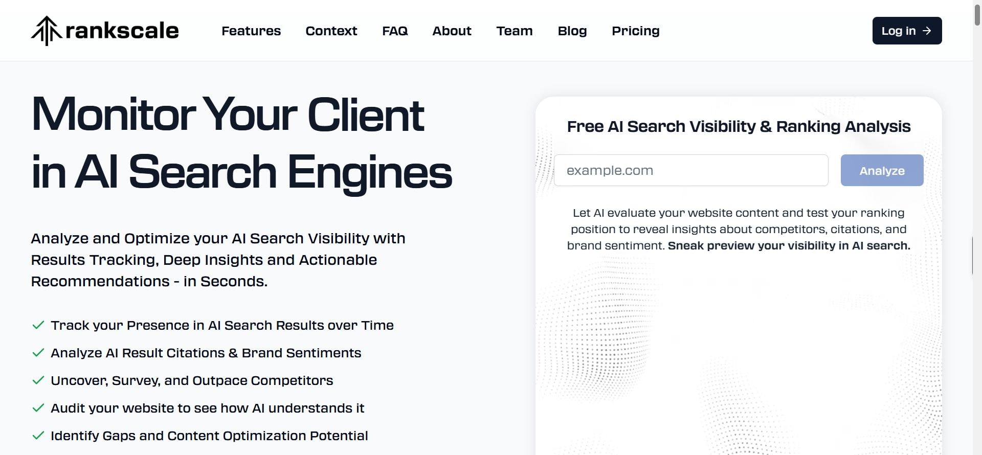 ranscale for ai seo audit