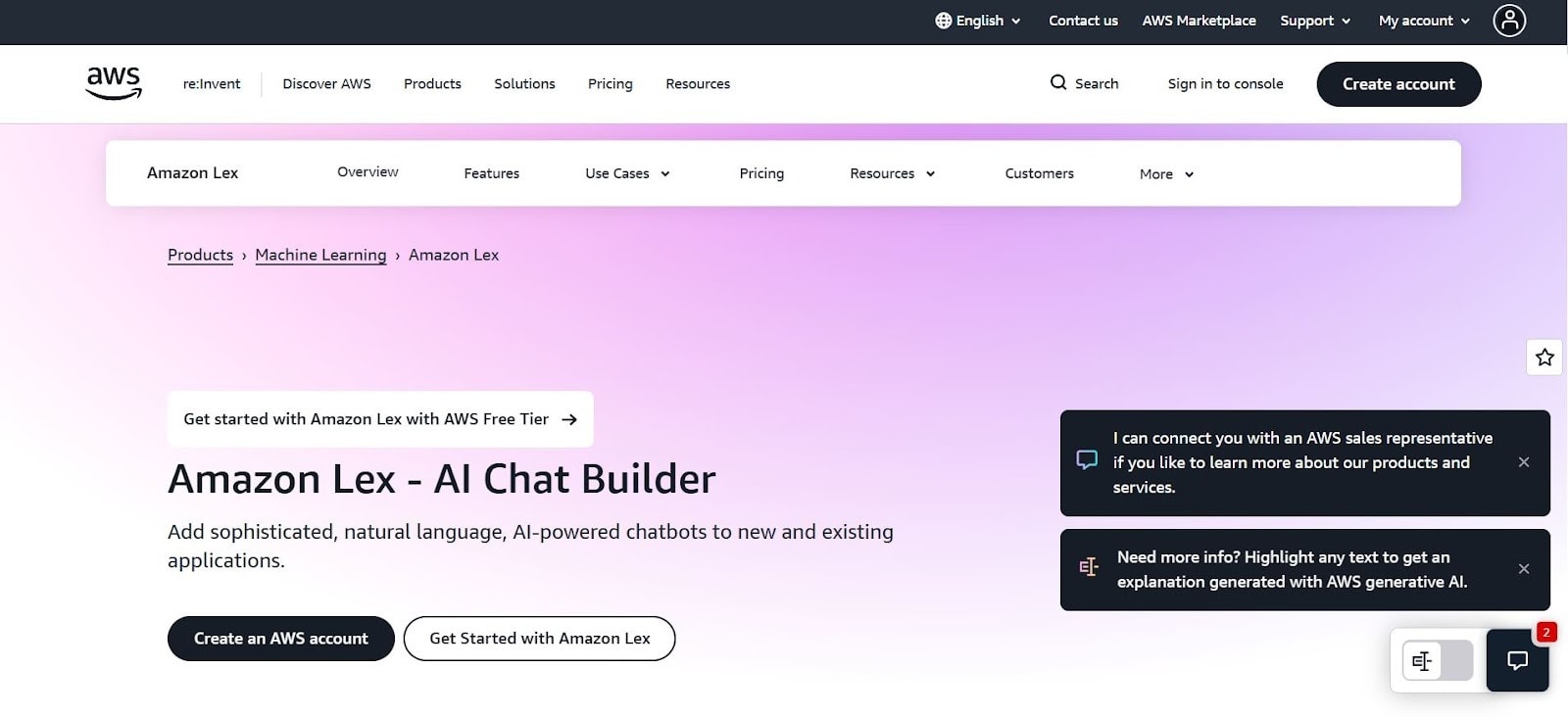 ai chat builder