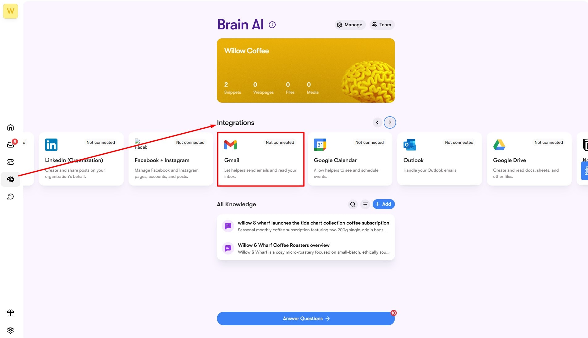 ai personal assistant integration
