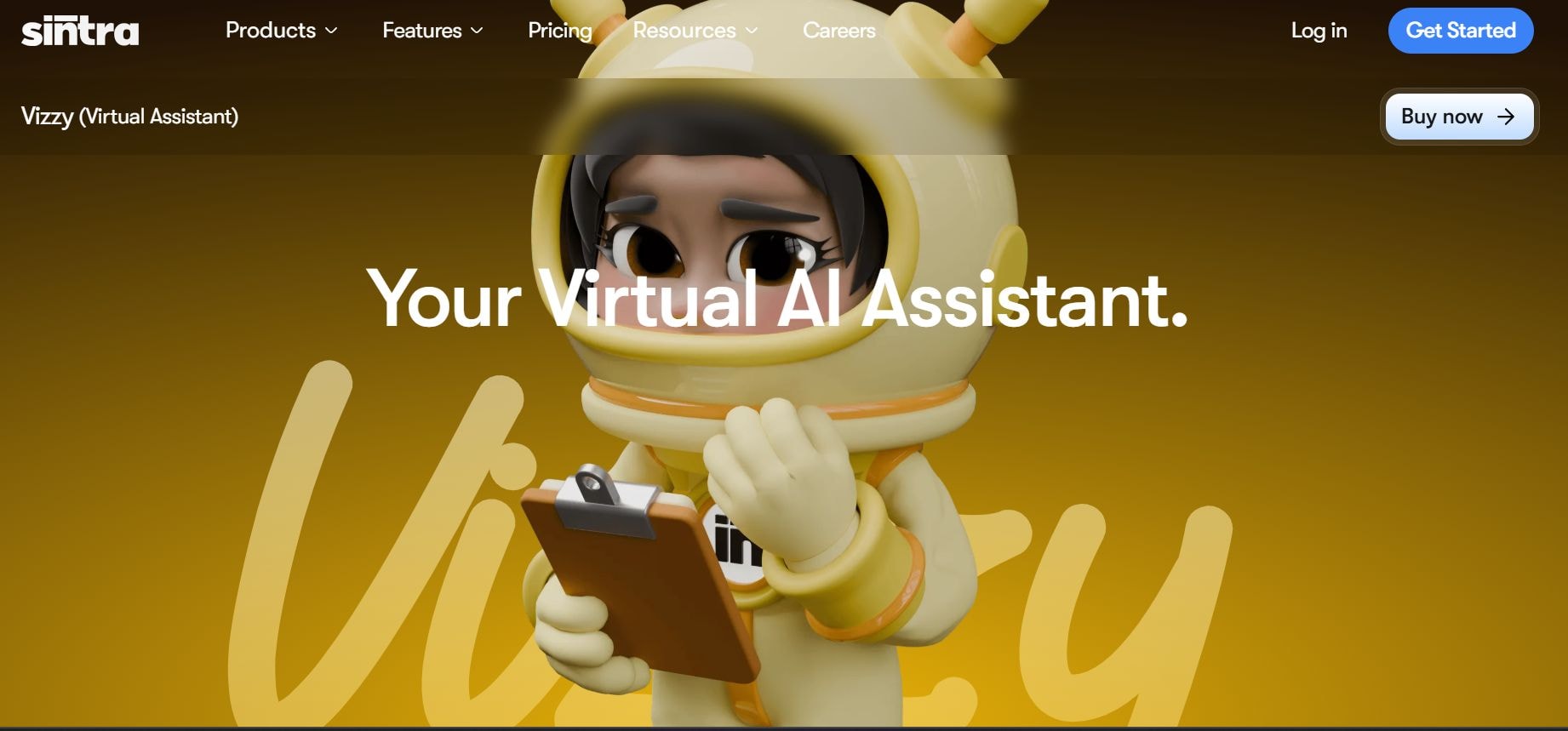 vizzy ai virtual assistant