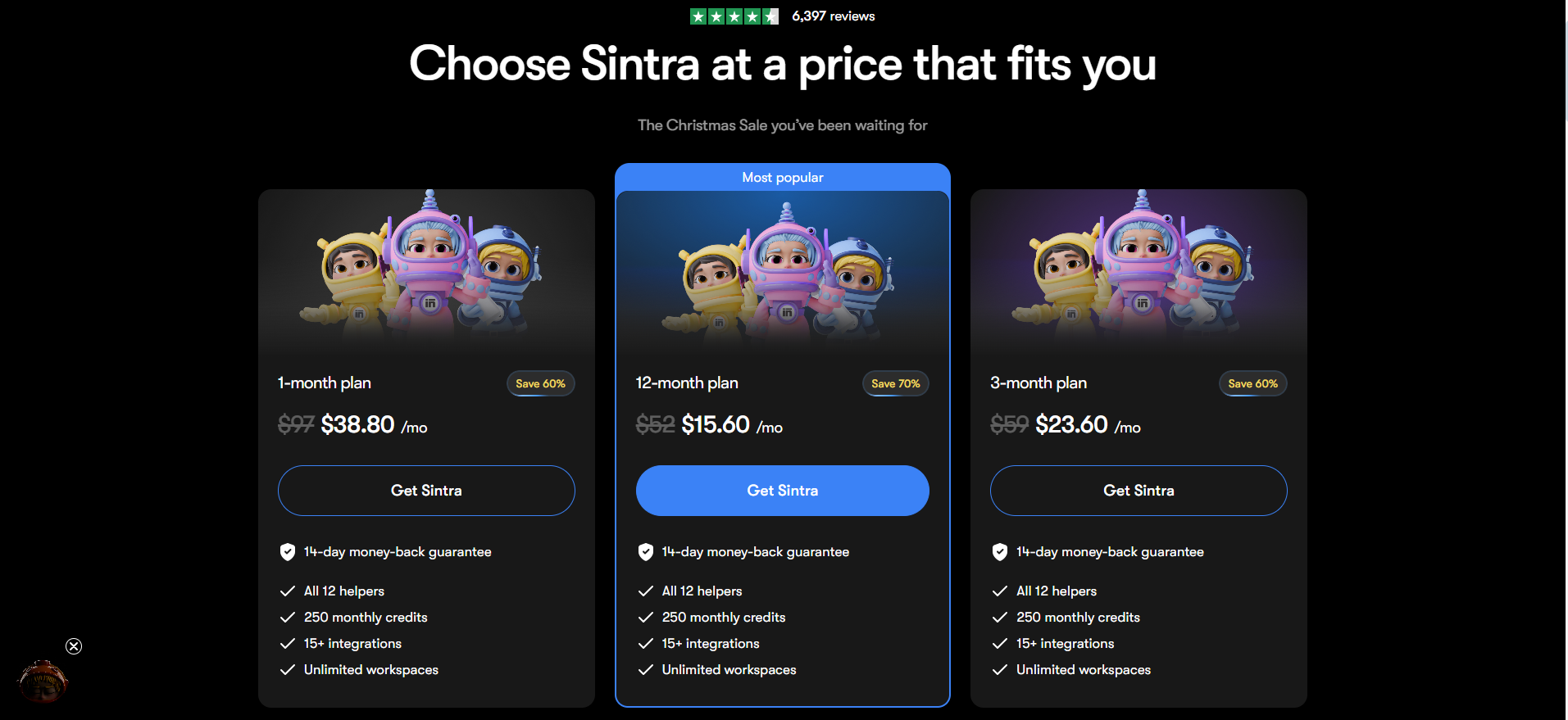 sintra pricing